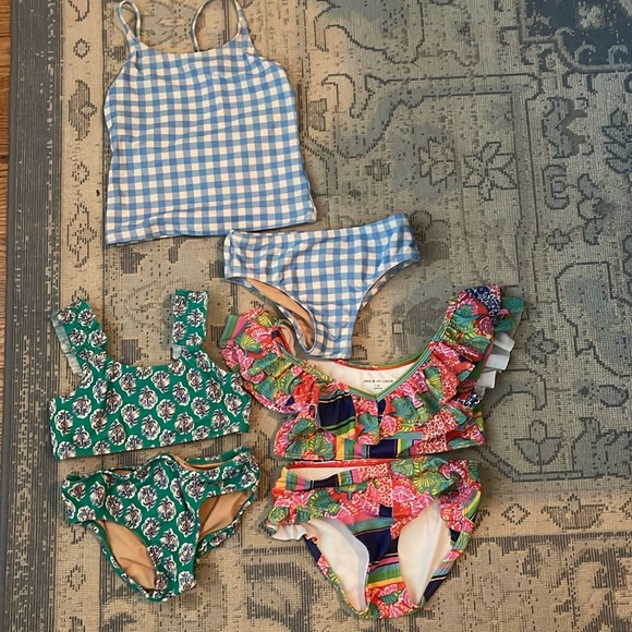 Girls Two Piece swimsuits